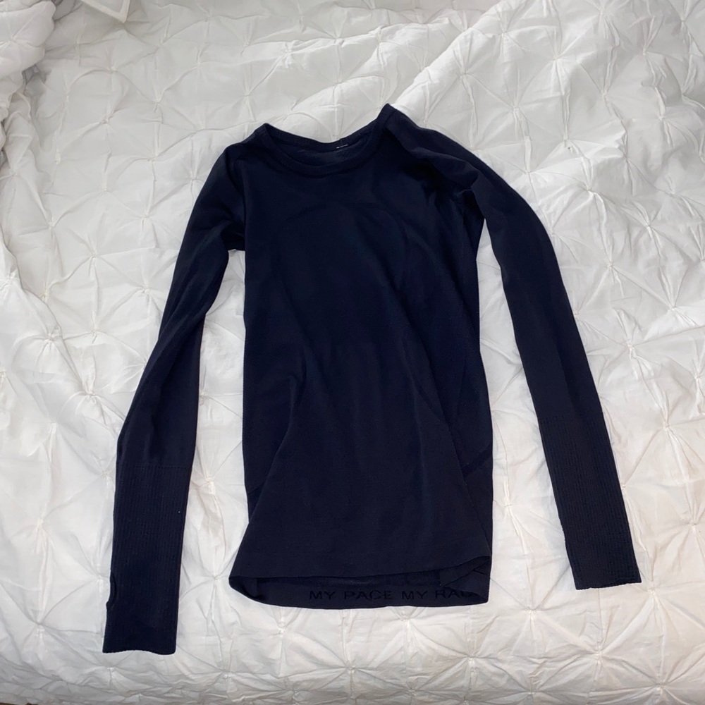 lululemon swiftly tech long sleeve size 6